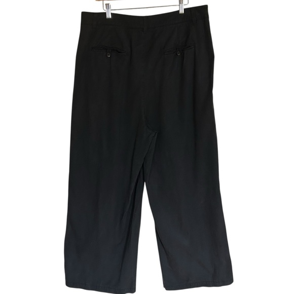 Madewell Harlow Black Wide-Leg Pant 16 Buisness Casual Soft - Picture 10 of 15